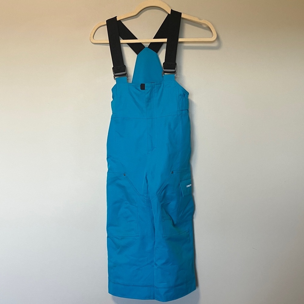 Obermeyer Turquoise Blue Snow Bib Overalls